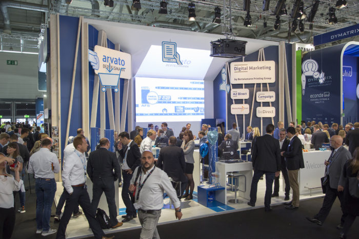 Stand: arvato, Halle 7