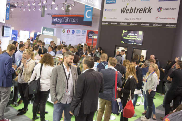 Standpartie, Stand: Webtrekk, Halle 8