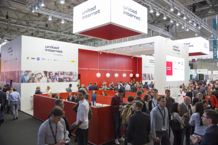 Stand: united internet, Halle 8