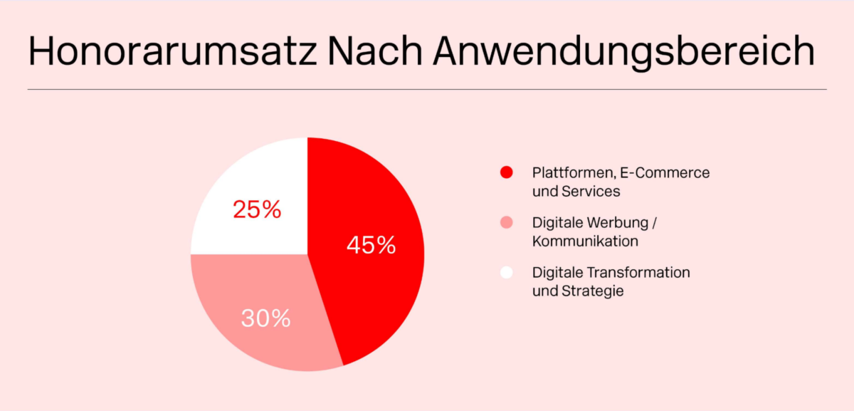 Honorarumsätze nach Anwendungsbereichen. Aus dem BVDW Agenturranking 2019