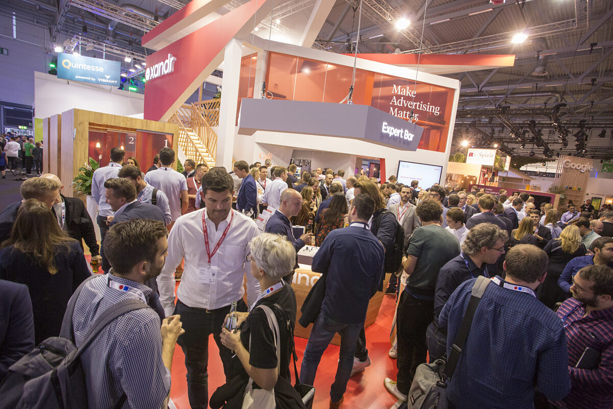 Standpartys, Stand: Xandr, Halle 6 Xandr booth at DMEXCO 2019